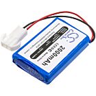 Batteri for Brookstone Rover Revolution 7.4 V 2000 mAh Li-Polymer