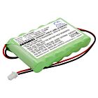 Batteri for Visonic PowerMaster 30 Control Panel, PowerMax Com LTT-AA1300LSDX6B 7.2 V 1500 mAh Ni-MH