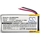 Batteri for Cardo Scala Rider Packtalk, Packtalk Duo, SRPT0102 BAT00007 3.7 V 850 mAh Li-Polymer