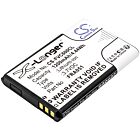 Batteri for FRITZ!Fon C6, C6 DECT, M3, X6 523450AR1000 3.7 V 1200 mAh Li-ion