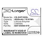 Batteri for Sonim XP10, XP9900 BAT-05000-01S 3.85 V 4850 mAh Li-Polymer
