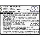 Batteri for Wiko Lenny 4, Lenny 4 Plus, Harry, Robby 3913 3.8 V 2400 mAh Li-ion