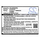 Batteri for Archos Elements 50d Helium, Elements 50d Helium Du AC50DHE 3.8 V 1600 mAh Li-ion
