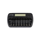 Lader for 8 AA/AAA NIMH battericeller Everactive NC800