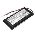Batteri for Visonic Powermax Pro, Amber Select, AmberLink Emer 0-9912-G 9.6 V 2000 mAh Ni-MH
