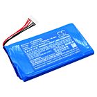 Batteri for XTOOL A80 Pro Full System Car Scan Tools, A80 H6 AHB9858102P 3.8 V 10000 mAh Li-Polymer