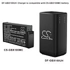 Batteri for GoPro Max 2, MAX2 CPPB1B Micro USD / Type-C