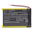 Batteri for Technaxx TX-59, TX-59+, TX59 Monitor Wireless Door TE4630 3.7 V 4000 mAh Li-Polymer