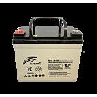 12V 33Ah AGM batteri 195x130xH155mm