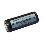 Trustfire 26650 Li-ion batteri 5000mAh 3,7V