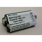 3,6V  1800mAh NiMH  Batteri som passer til bl. a. Moser hårklippere.