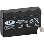12V 0,8Ah AGM batteri 96x25x62 levereras med kontakt