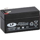 12V 1,4Ah (1,2Ah) AGM batteri T1 VDS  97x48x58