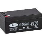 12V 3.2Ah (3,4) AGM batteri T1 134x67x67mm PS1230