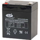 12V  5,0-5,4Ah AGM Batteri 90x70x101/107mm T1