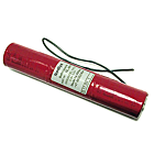 3,6v 4,0Ah nødlysbatteripakke m/ Ledning u/kontakt