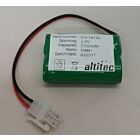 Nødlysbatteri 2,4V 2,1Ah NIMH erstatter Glamox 19596024