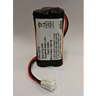 Batteri Nødlys 3,6V 4,0Ah NIMH GP400LAHT3T6, Polam Rem 38-1180/S/A3, VIP318 ST trekant