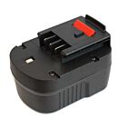 Batteri till Black & Decker, Firestorm 12V 2.0Ah NiMH, HP126