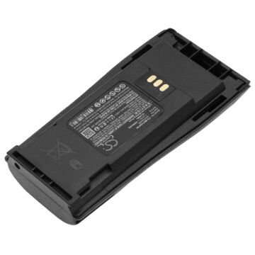Batteri for Motorola CP150, CP200, CP250, PR400, CP040, CP140, NNTN4496 7.4 V 2600 mAh Li-ion