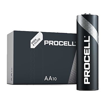 AA LR06 MN1500 Duracell Procell Batteri 1,5V Alkaliskt 10pk