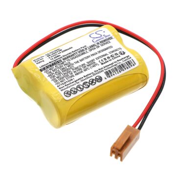 Batteri for GE Fanuc A06 programmable logic, Beta SVU Amplifie BR-AGCF2W 6 V 2200 mAh