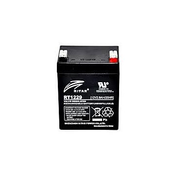 12V 2,9Ah (3Ah) AGM batteri 79x55,5x102 4,8mm Faston T1 