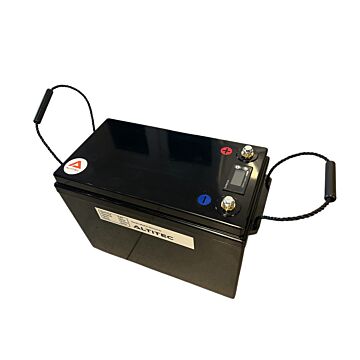 12V 300AH LIFEPO4 Batteri med 200A BMS, Bluetooth og varmeelement