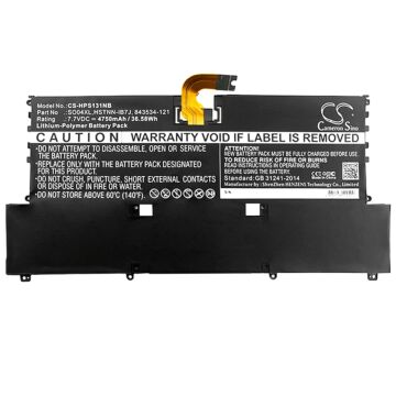 Batteri for HP Spectre 13-v000 844199-855 HSTNN-IB7J 13-V015TU