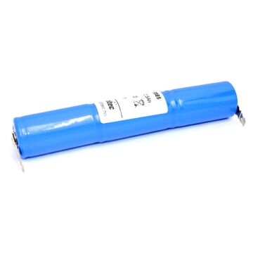 3,6v 1,6Ah nödbelysningsbatteripaket m/ Faston i stav