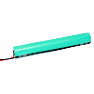 Ledelysbatteri 3,6V 3,0Ah NIMH Stav M/20cm ledning 23x130mm