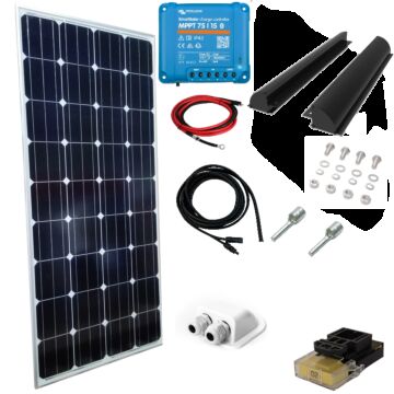 200W Solcellepakke for bobil, camping, hytte...