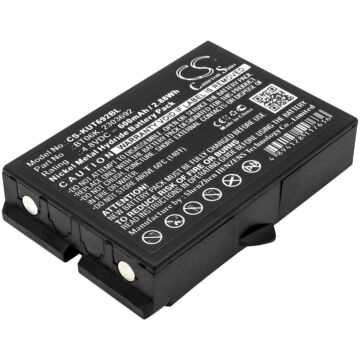 Batteri for IKUSI 2303692 RAD-TF T70 T71 T72 TM70, IKUSI TM70/1, IKUSI TM70/2 2303692 BT06K