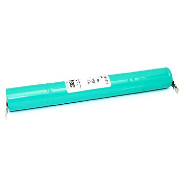 6,0v 1,6Ah nödbelysningsbatteripaket m/ Faston i stav