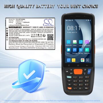 Batteri for Urovo CT48 HB50DT48 3.85 V 5000 mAh