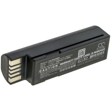 Batteri for Zebra DS3600, DS3678, LI3600, EVM, LS3600, LI3678, BTRY-36IAB0E-00 3.7 V 3400 mAh Li-ion