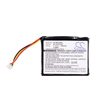 Batteri for MOTOROLA / ZEBRA CS3070 CS3300 82-133770-01