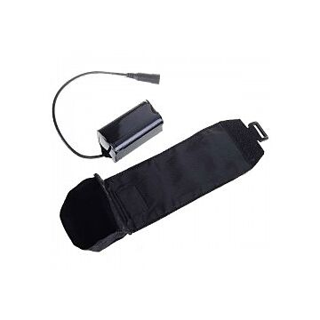Batteripakke til sykkellykter, hodelykter 7,4V 4,4Ah Li-ION 2,5x5,5mm hunnplugg