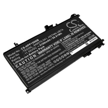 Batteri for HP Pavilion 15 UHD, Pavilion 15-BC, Pavilion 15-BC TE03XL 11.55 V 5100 mAh Li-ion