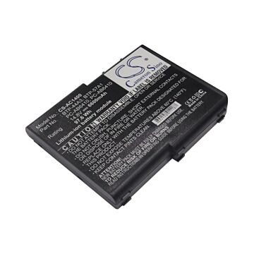 Batteri for Acer Aspire 1200(MS2111), Aspire 1202(MS2111), Asp BTP-44A3 14.8 V 6600 mAh