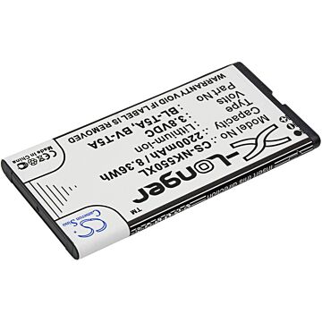 Batteri for Microsoft Lumia 550, RM-1127, Lumia 730, Lumia 735 BL-T5A 3.8 V 2200 mAh Li-ion