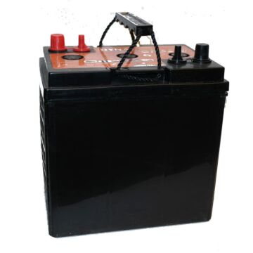 6V DCB125-6, 6V 210Ah 20hr traksjonsbatteri GEL/AGM vedlikeholdsfritt 260x180xH252/274