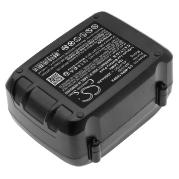 Batteri for Worx WG180, WG280, WG380, WG580, WG640, WA3747, WA WA3580 40 V 2500 mAh Li-ion