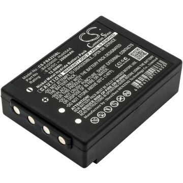 Batteri for HBC Radiomatic Eco, Linus 6, Technos, Spectrum A, BA225000 6 V 2000 mAh