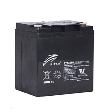 12V 28Ah DJW AGM batteri T12 VDS