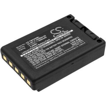 Batteri for Teleradio Transmitter Tele Radio TG-TXMNL, TG-TXMN D00004-02 3.7 V 1800 mAh
