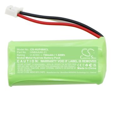 Batteri for Huawei FH88, F688, F688-20 HNBAAA6-21 2.4 V 700 mAh Ni-MH