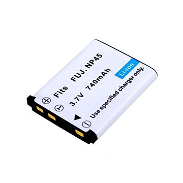 Batteri med ersätter LI-40B, LI-42B, NP-45, NP-80 Casio, Fujifilm, Nikon, Olympus, 3,6V 740 mAh