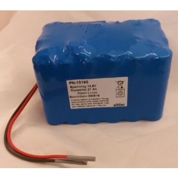Hurricana Batteripakke 14,8V 21Ah 1.004.0787 4S6P (uten plugg og veske) Powerbug