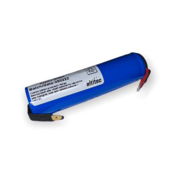 Nødlysbatteri 2,4V 2Ah NIMH 4,8mm faston 89899455